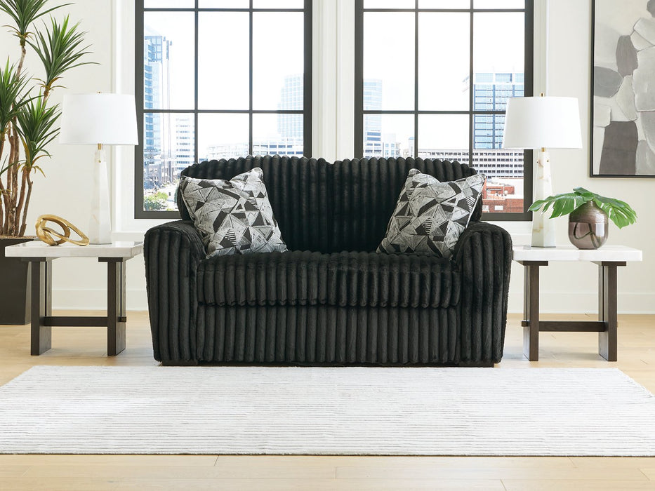 Midnight-Madness Loveseat - U&U Home Budget Furniture (Carteret, NJ)