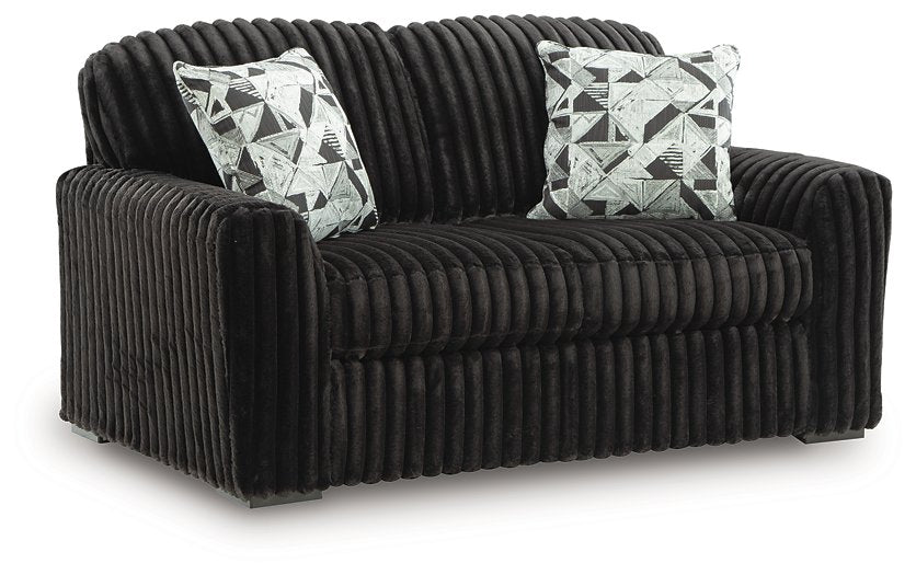 Midnight-Madness Loveseat - U&U Home Budget Furniture (Carteret, NJ)