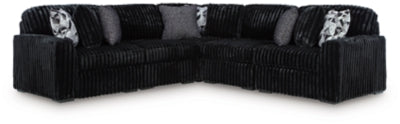 Midnight-Madness Sectional - U&U Home Budget Furniture (Carteret, NJ)