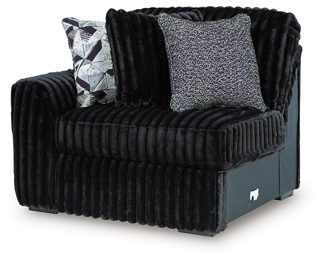 Midnight-Madness Sectional Sofa - U&U Home Budget Furniture (Carteret, NJ)