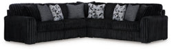 Midnight-Madness Sectional - U&U Home Budget Furniture (Carteret, NJ)
