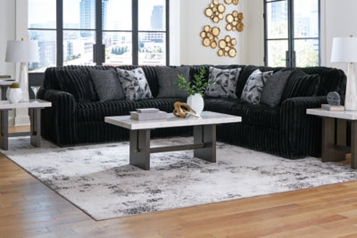 Midnight-Madness Sectional - U&U Home Budget Furniture (Carteret, NJ)