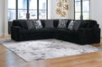 Midnight-Madness Sectional - U&U Home Budget Furniture (Carteret, NJ)