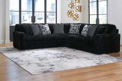 Midnight-Madness Sectional - U&U Home Budget Furniture (Carteret, NJ)