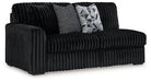 Midnight-Madness Sectional with Chaise - U&U Home Budget Furniture (Carteret, NJ)