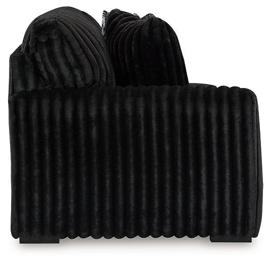 Midnight-Madness Sectional with Chaise - U&U Home Budget Furniture (Carteret, NJ)