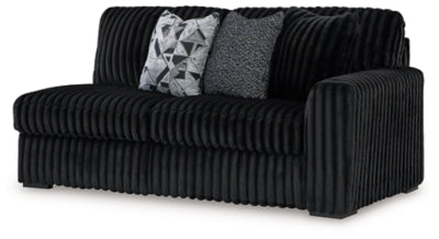 Midnight-Madness Sectional with Chaise - U&U Home Budget Furniture (Carteret, NJ)