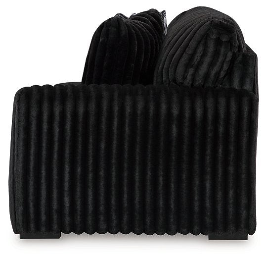 Midnight-Madness Sectional with Chaise - U&U Home Budget Furniture (Carteret, NJ)