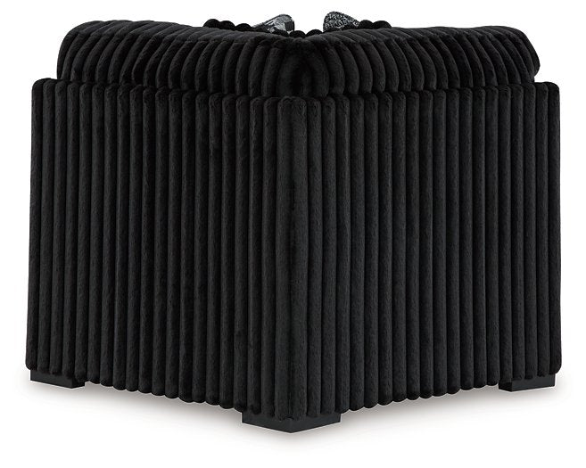 Midnight-Madness Sectional with Chaise - U&U Home Budget Furniture (Carteret, NJ)