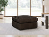 Midnight-Madness Oversized Accent Ottoman - U&U Home Budget Furniture (Carteret, NJ)