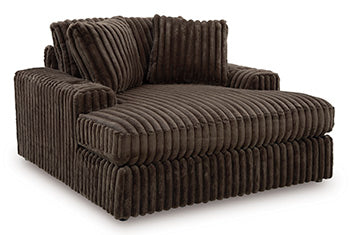 Midnight-Madness Oversized Chaise - U&U Home Budget Furniture (Carteret, NJ)