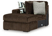 Midnight-Madness Sectional with Chaise - U&U Home Budget Furniture (Carteret, NJ)