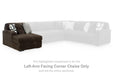 Midnight-Madness Sectional with Chaise - U&U Home Budget Furniture (Carteret, NJ)
