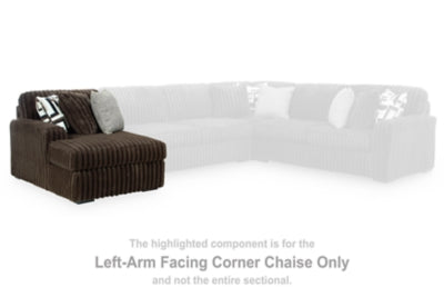 Midnight-Madness Sectional with Chaise - U&U Home Budget Furniture (Carteret, NJ)