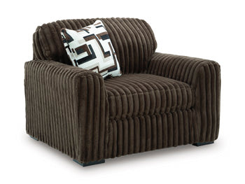 Midnight-Madness Oversized Chair - U&U Home Budget Furniture (Carteret, NJ)