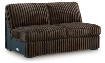 Midnight-Madness Sectional with Chaise - U&U Home Budget Furniture (Carteret, NJ)