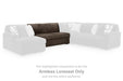 Midnight-Madness Sectional with Chaise - U&U Home Budget Furniture (Carteret, NJ)