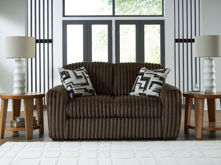 Midnight-Madness Loveseat - U&U Home Budget Furniture (Carteret, NJ)