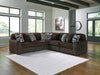 Midnight-Madness Sectional - U&U Home Budget Furniture (Carteret, NJ)