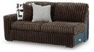 Midnight-Madness Sectional with Chaise - U&U Home Budget Furniture (Carteret, NJ)
