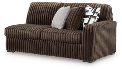 Midnight-Madness Sectional with Chaise - U&U Home Budget Furniture (Carteret, NJ)