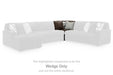 Midnight-Madness Sectional with Chaise - U&U Home Budget Furniture (Carteret, NJ)
