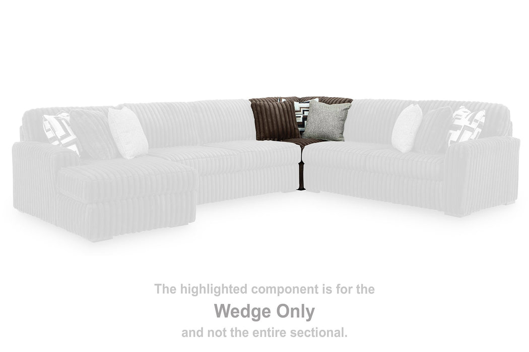 Midnight-Madness Sectional with Chaise - U&U Home Budget Furniture (Carteret, NJ)