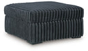 Midnight-Madness Oversized Accent Ottoman - U&U Home Budget Furniture (Carteret, NJ)