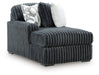 Midnight-Madness Sectional with Chaise - U&U Home Budget Furniture (Carteret, NJ)