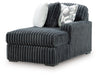 Midnight-Madness Sectional with Chaise - U&U Home Budget Furniture (Carteret, NJ)