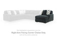 Midnight-Madness Sectional with Chaise - U&U Home Budget Furniture (Carteret, NJ)