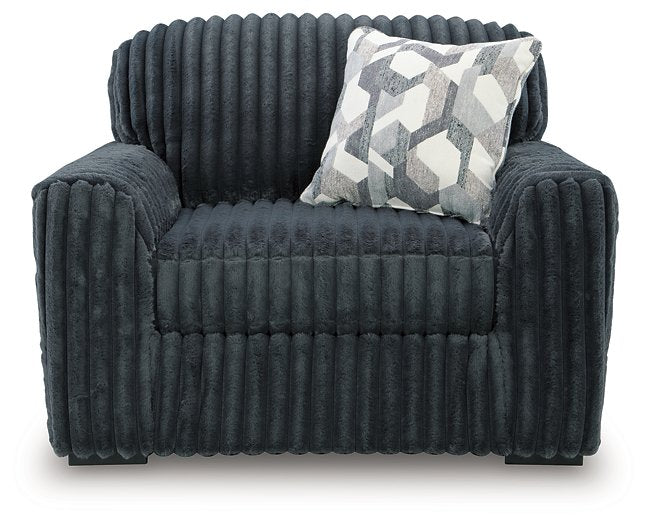 Midnight-Madness Oversized Chair - U&U Home Budget Furniture (Carteret, NJ)