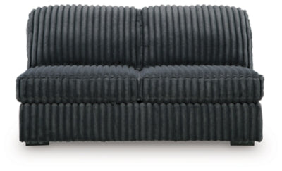 Midnight-Madness Sectional with Chaise - U&U Home Budget Furniture (Carteret, NJ)