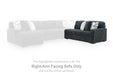 Midnight-Madness Sectional Sofa with Chaise - U&U Home Budget Furniture (Carteret, NJ)