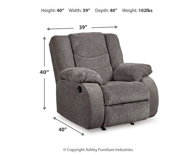 Tulen Recliner - U&U Home Budget Furniture (Carteret, NJ)