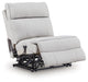 Social Pointe Reclining Sectional with Storage Console - U&U Home Budget Furniture (Carteret, NJ)