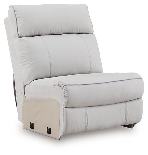 Social Pointe Reclining Sectional with Storage Console - U&U Home Budget Furniture (Carteret, NJ)