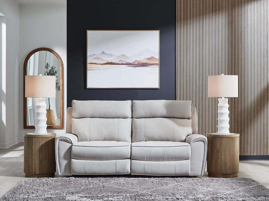 Social Pointe Reclining Loveseat - U&U Home Budget Furniture (Carteret, NJ)