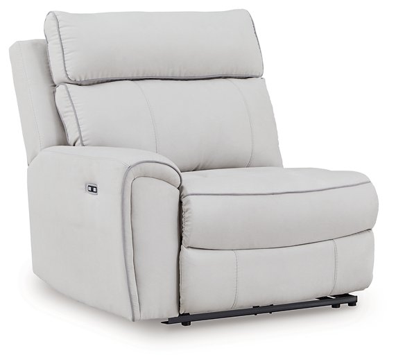 Social Pointe Reclining Sectional with Storage Console - U&U Home Budget Furniture (Carteret, NJ)