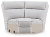 Social Pointe Reclining Sectional with Storage Console - U&U Home Budget Furniture (Carteret, NJ)