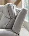 Social Pointe Reclining Sectional with Storage Console - U&U Home Budget Furniture (Carteret, NJ)