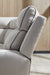 Social Pointe Reclining Sectional with Storage Console - U&U Home Budget Furniture (Carteret, NJ)