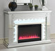 Gilmore Rectangular Freestanding Fireplace Mirror - U&U Home Budget Furniture (Carteret, NJ)