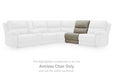 Narwhal Place Power Reclining Sectional - U&U Home Budget Furniture (Carteret, NJ)