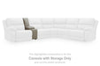 Narwhal Place Power Reclining Sectional - U&U Home Budget Furniture (Carteret, NJ)