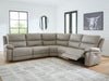 Narwhal Place Power Reclining Sectional - U&U Home Budget Furniture (Carteret, NJ)