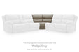 Narwhal Place Power Reclining Sectional - U&U Home Budget Furniture (Carteret, NJ)