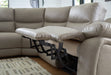 Narwhal Place Power Reclining Sectional - U&U Home Budget Furniture (Carteret, NJ)