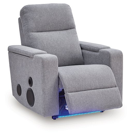 Pineland Power Glider Recliner with Audio System - U&U Home Budget Furniture (Carteret, NJ)