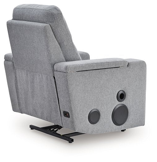 Pineland Power Glider Recliner with Audio System - U&U Home Budget Furniture (Carteret, NJ)